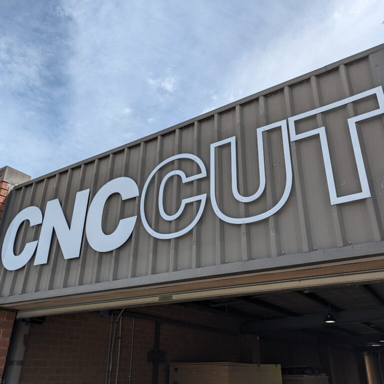cnc cut Melbourne signage